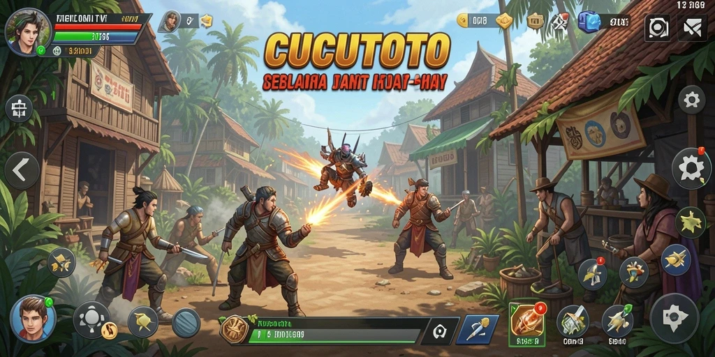 Tampilan mudah digunakan dari interface CUCUTOTO yang memberikan solusi Utility.