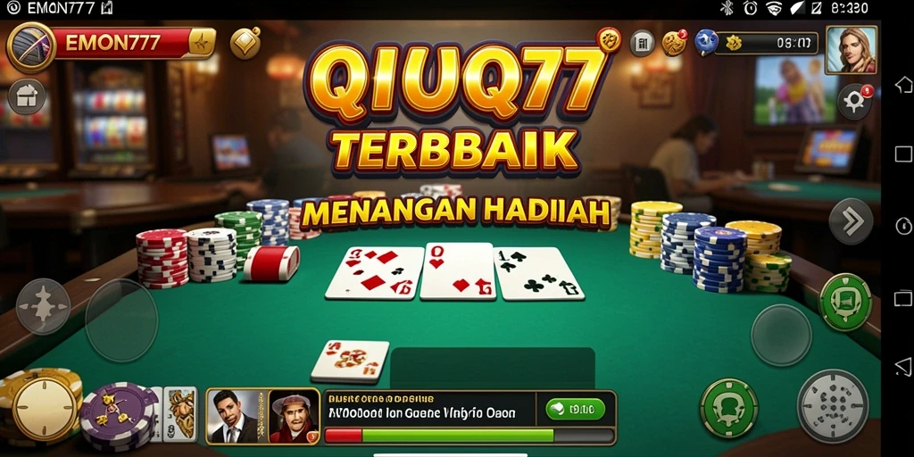 Tampilan gameplay QiuQiu yang menarik dan mengasyikkan.