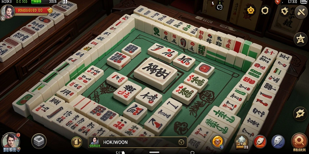Tampilan gameplay HOKIWON yang menarik dan penuh warna.