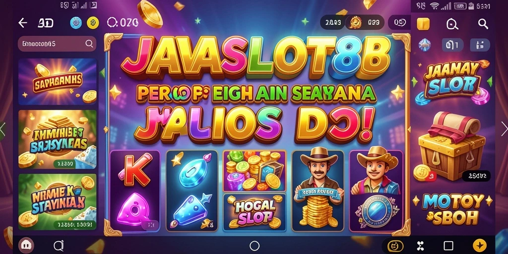 Screenshot gameplay <strong>JAVASLOT88</strong> menampilkan keseruan permainan slot.