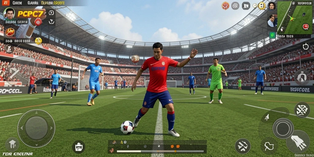 Tampilan gameplay PCPC7 yang mendebarkan dan realistis.