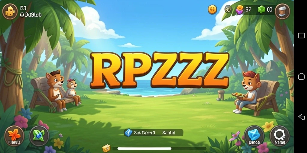 Tangkapan layar dari gameplay seru RPZZZ yang penuh warna.