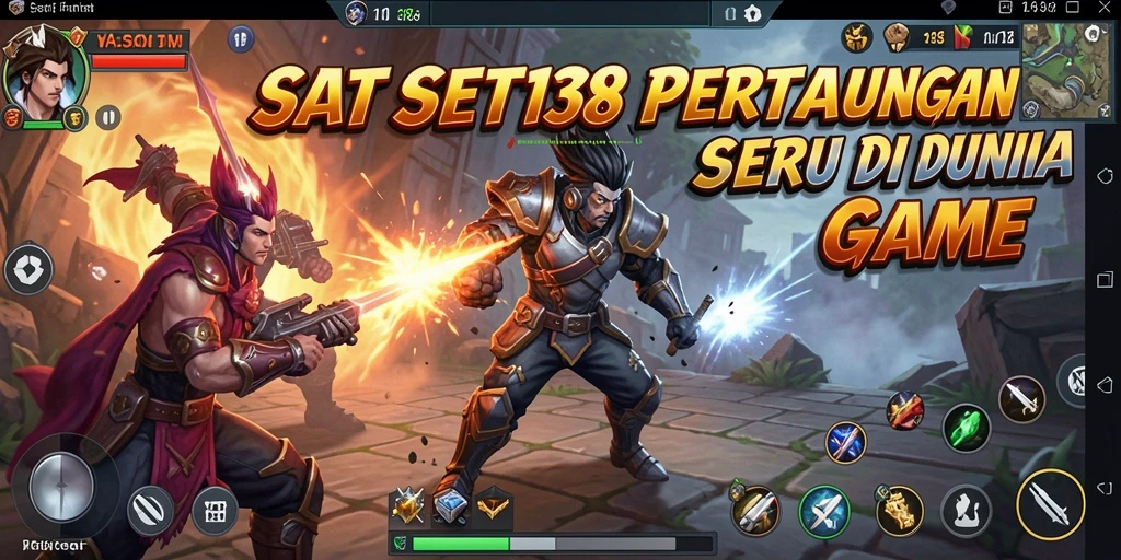 Gameplay seru SATSET138 dengan pertarungan yang mendebarkan.