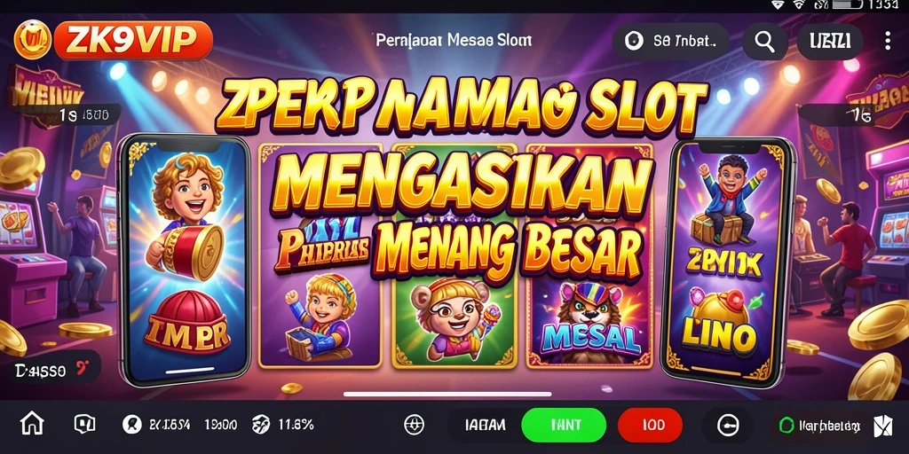 Tampilan gameplay ZK9VIP yang menarik dan penuh warna.